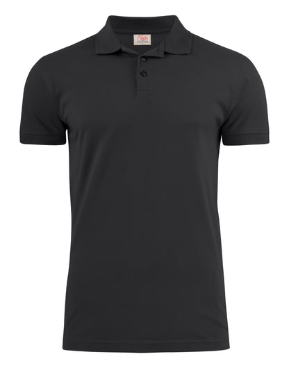 Surf Stretch Polo - Black