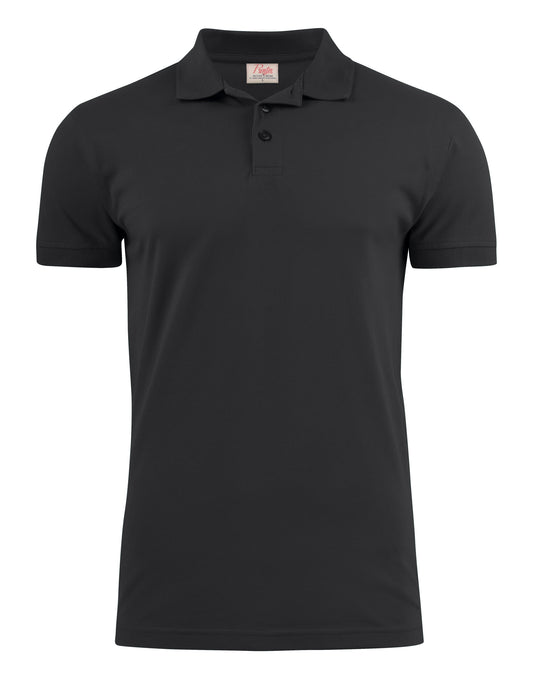 Surf Stretch Polo - Black