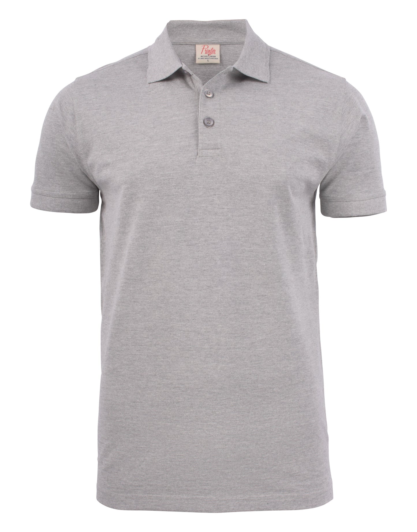 Surf Stretch Polo - Grey Melange