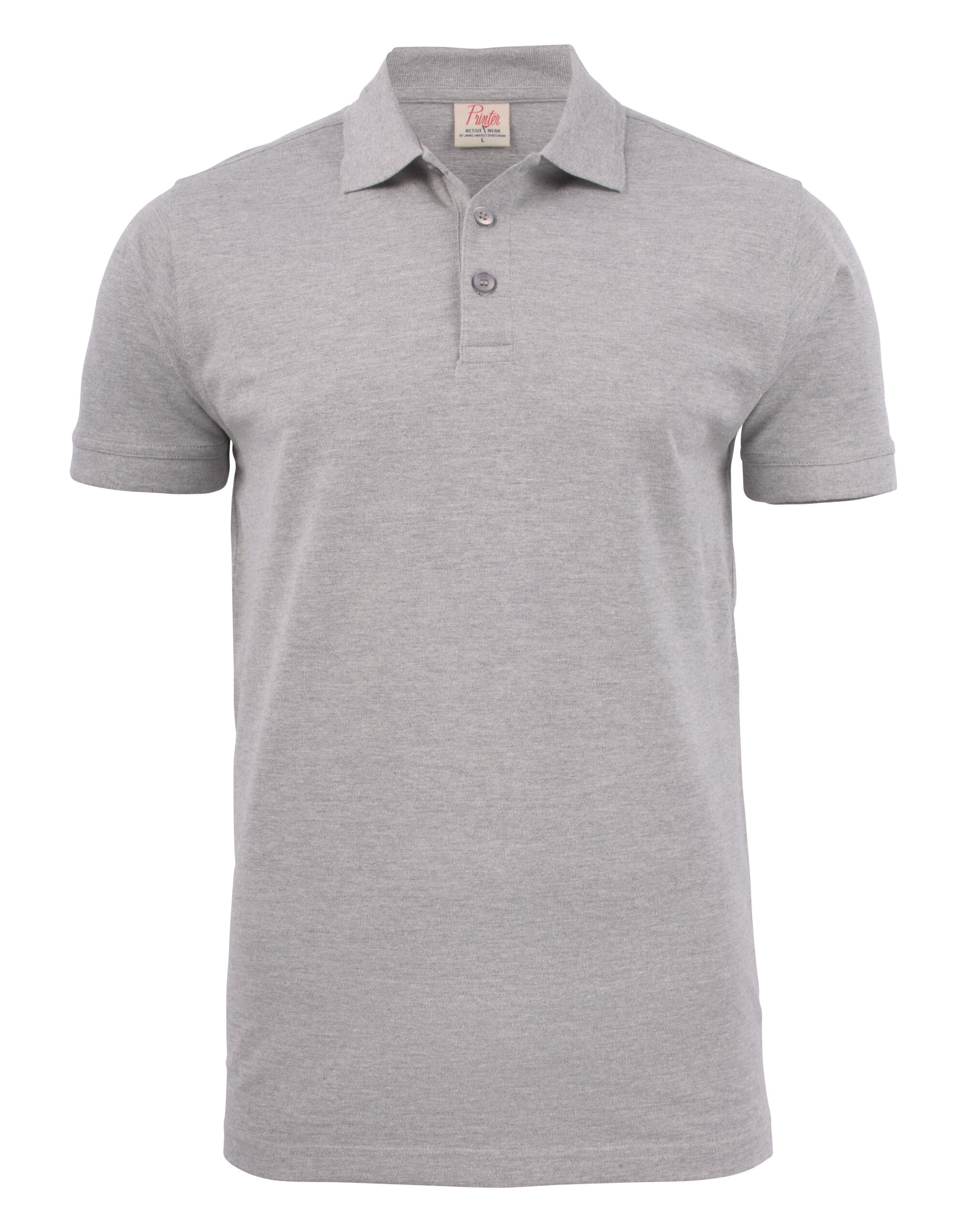 Surf Stretch Polo - Grey Melange