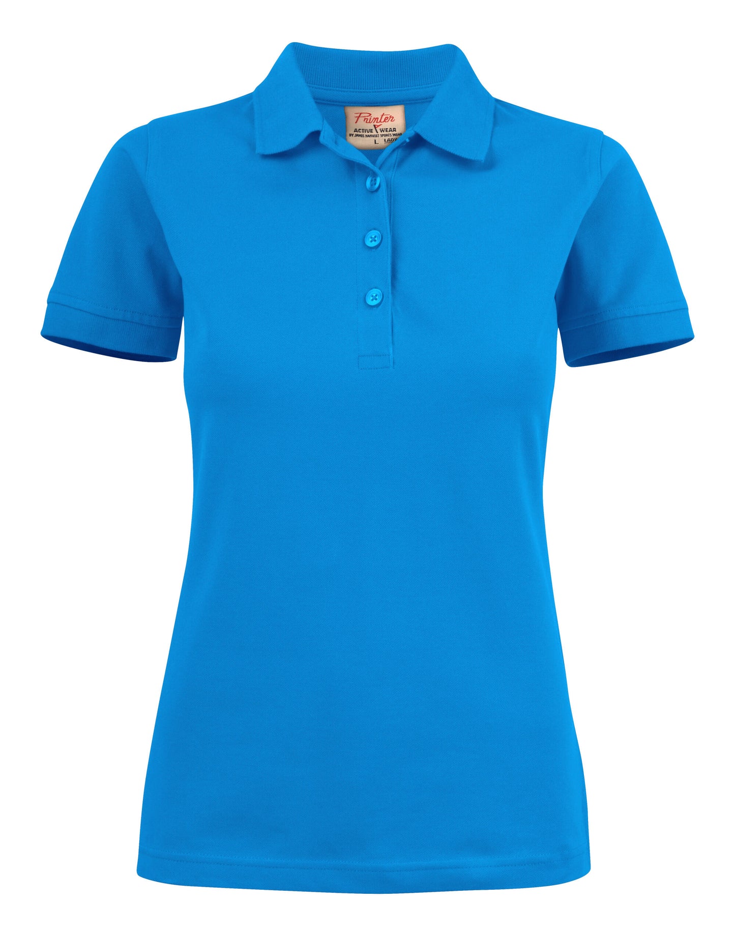 Ladies Surf Stretch Polo - Ocean Blue
