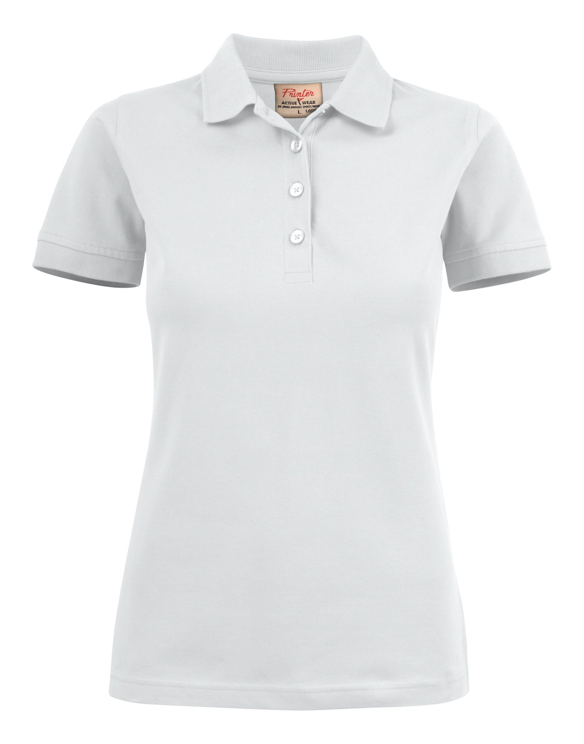 Ladies Surf Stretch Polo - White