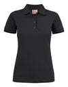 Ladies Surf Stretch Polo - Black