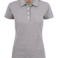 Ladies Surf Stretch Polo - Grey Melange