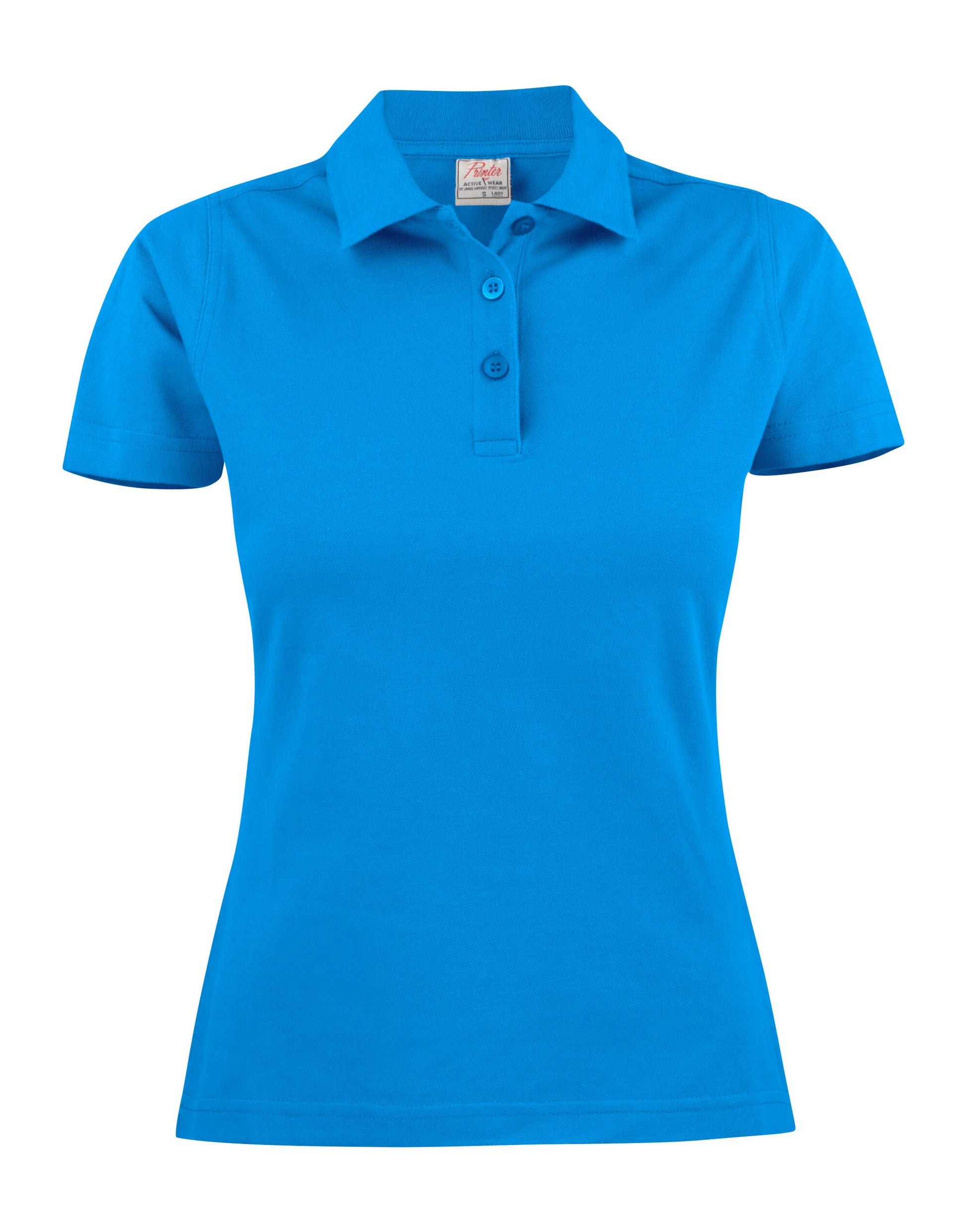 Ladies Surf Light Polo - Ocean Blue