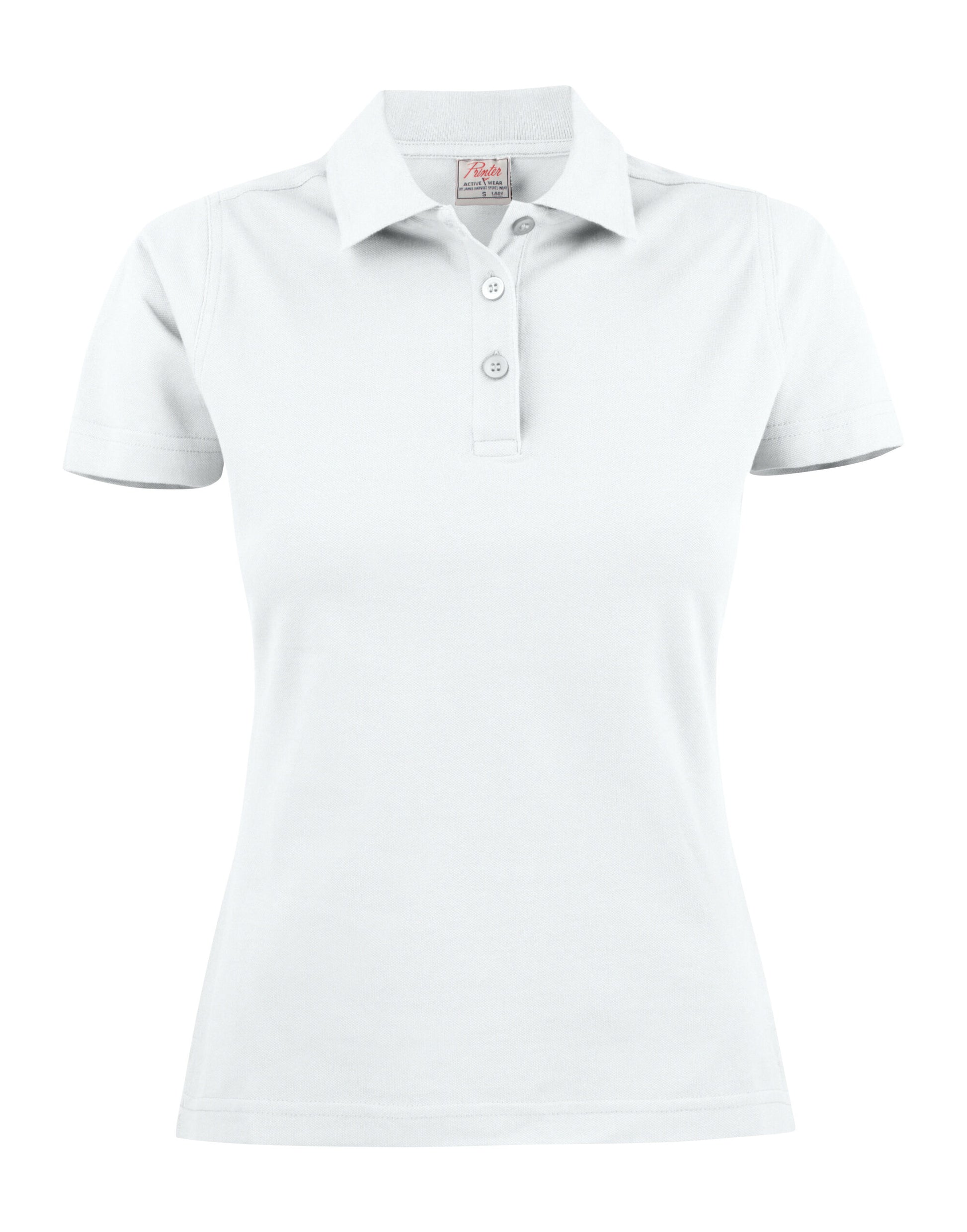 Ladies Surf Light Polo - White