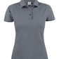 Ladies Surf Light Polo - Steel Grey