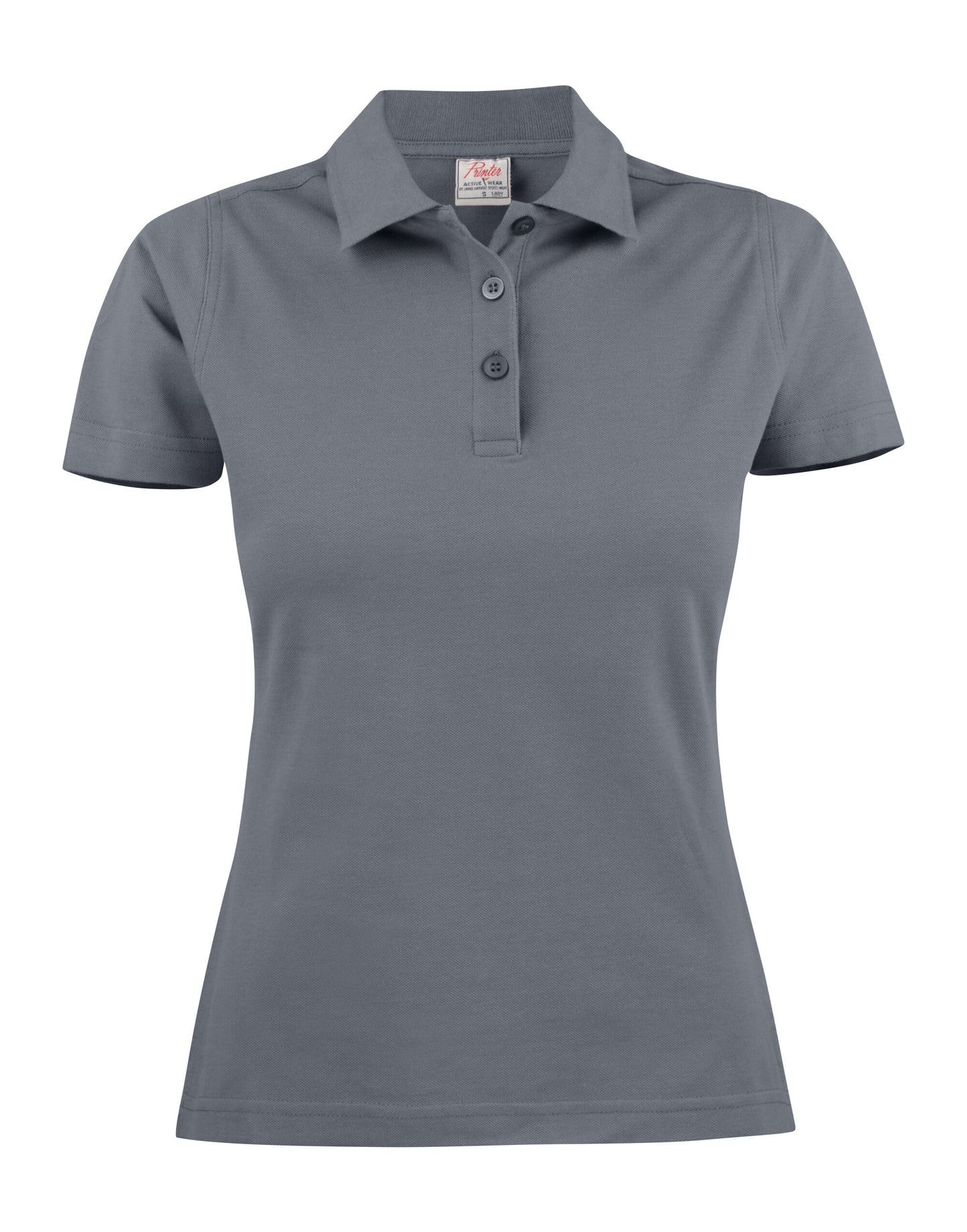 Ladies Surf Light Polo - Steel Grey
