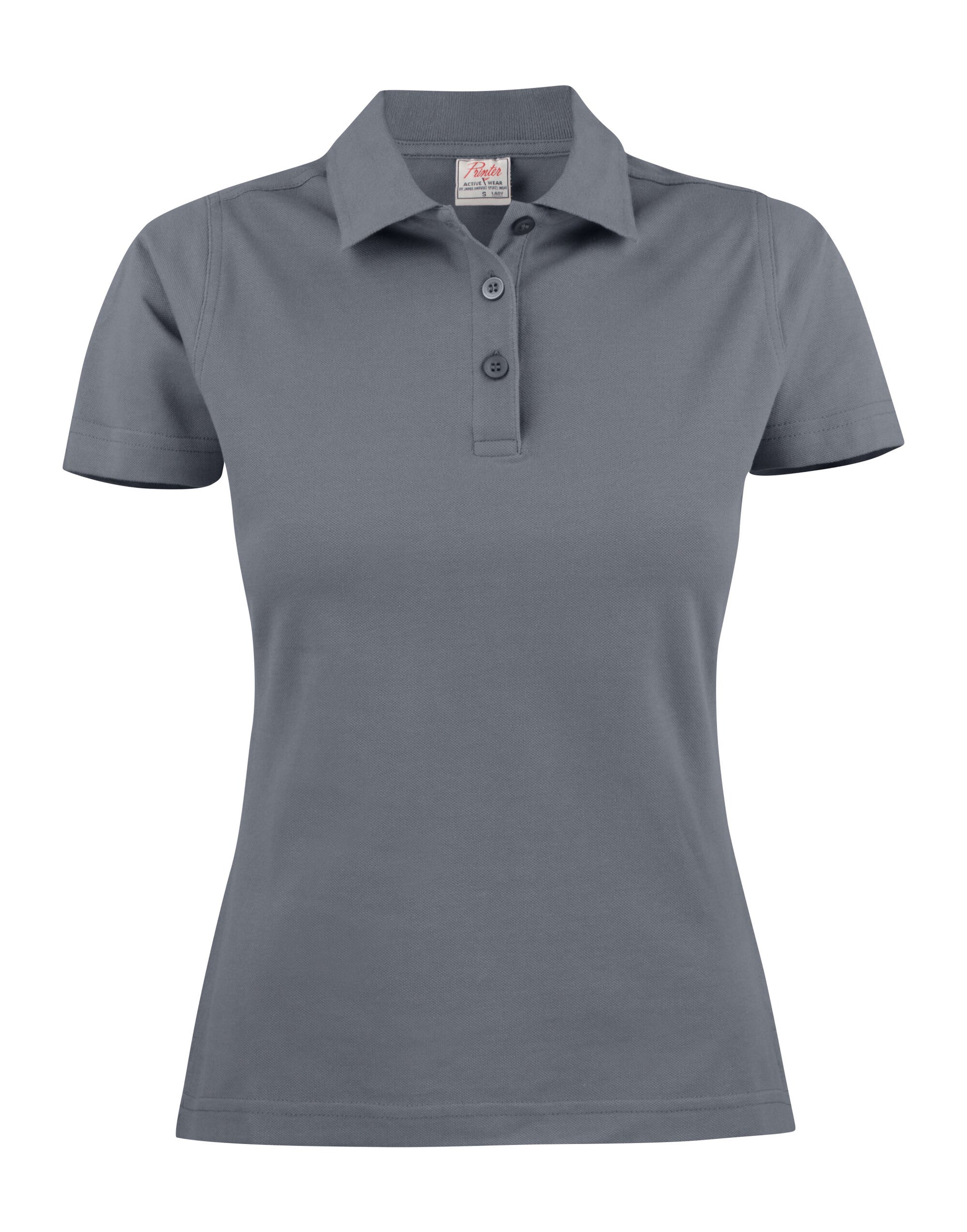 Ladies Surf Light Polo - Steel Grey