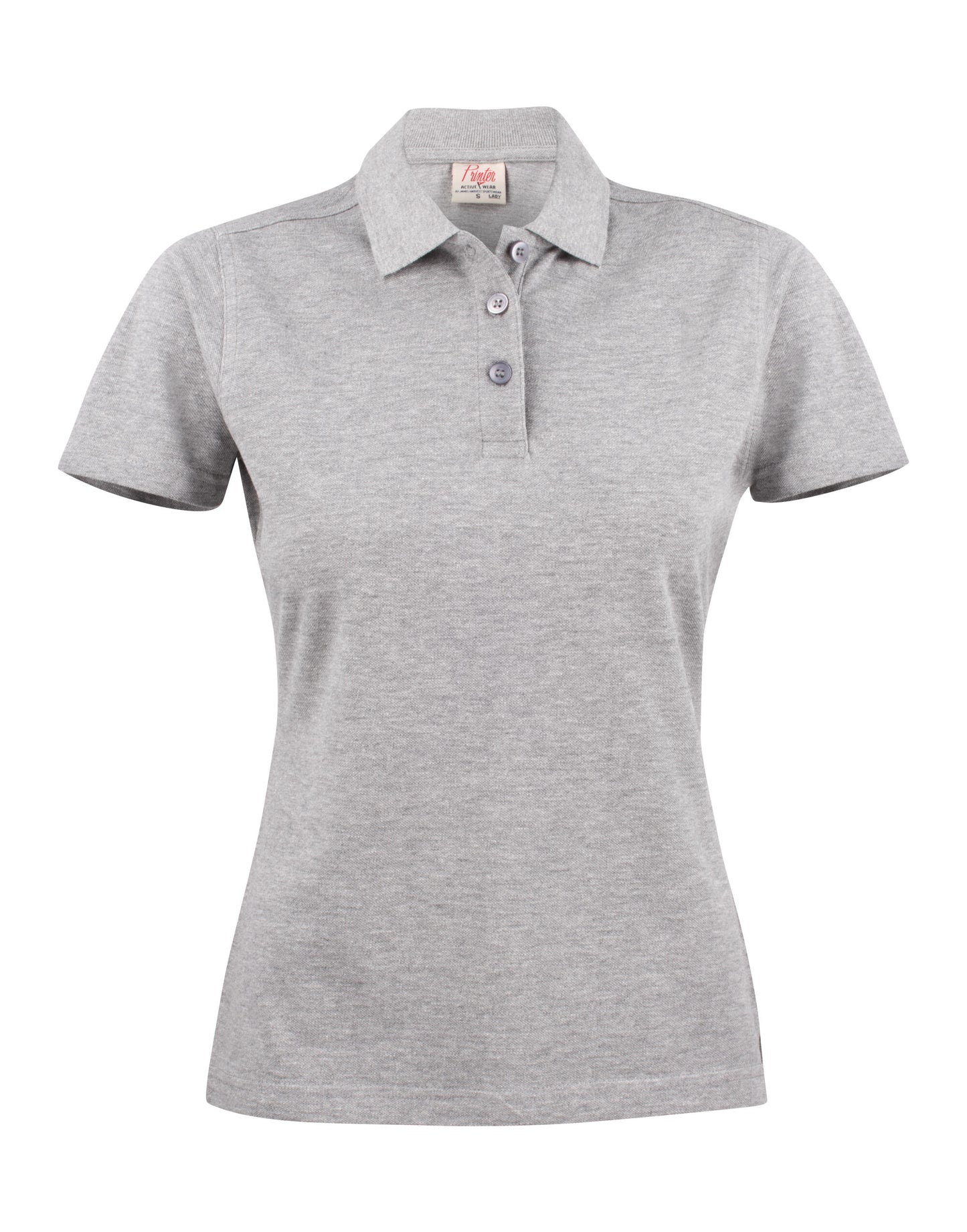 Ladies Surf Light Polo - Grey Melange