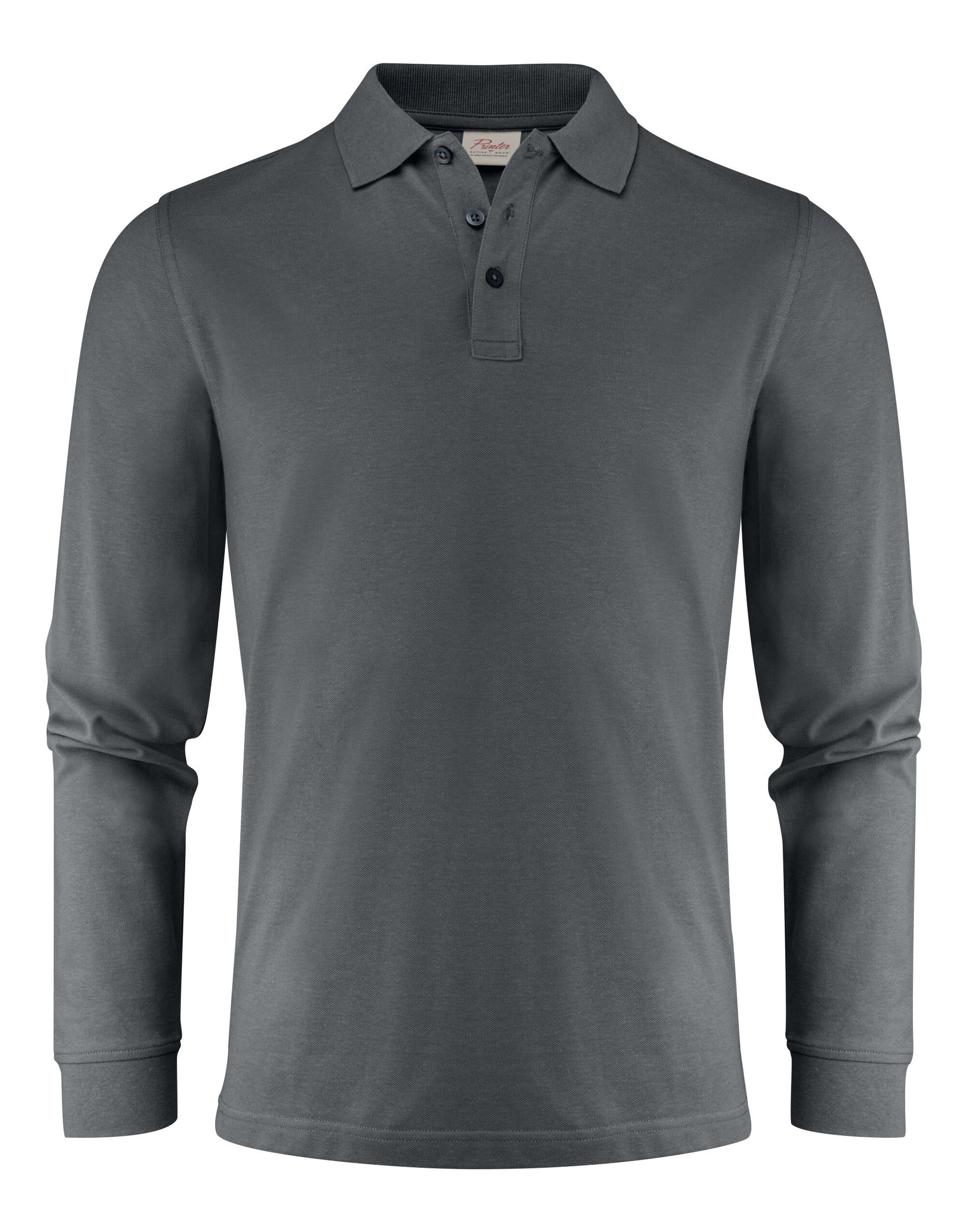 Surf Pro LS Polo - Steel Grey
