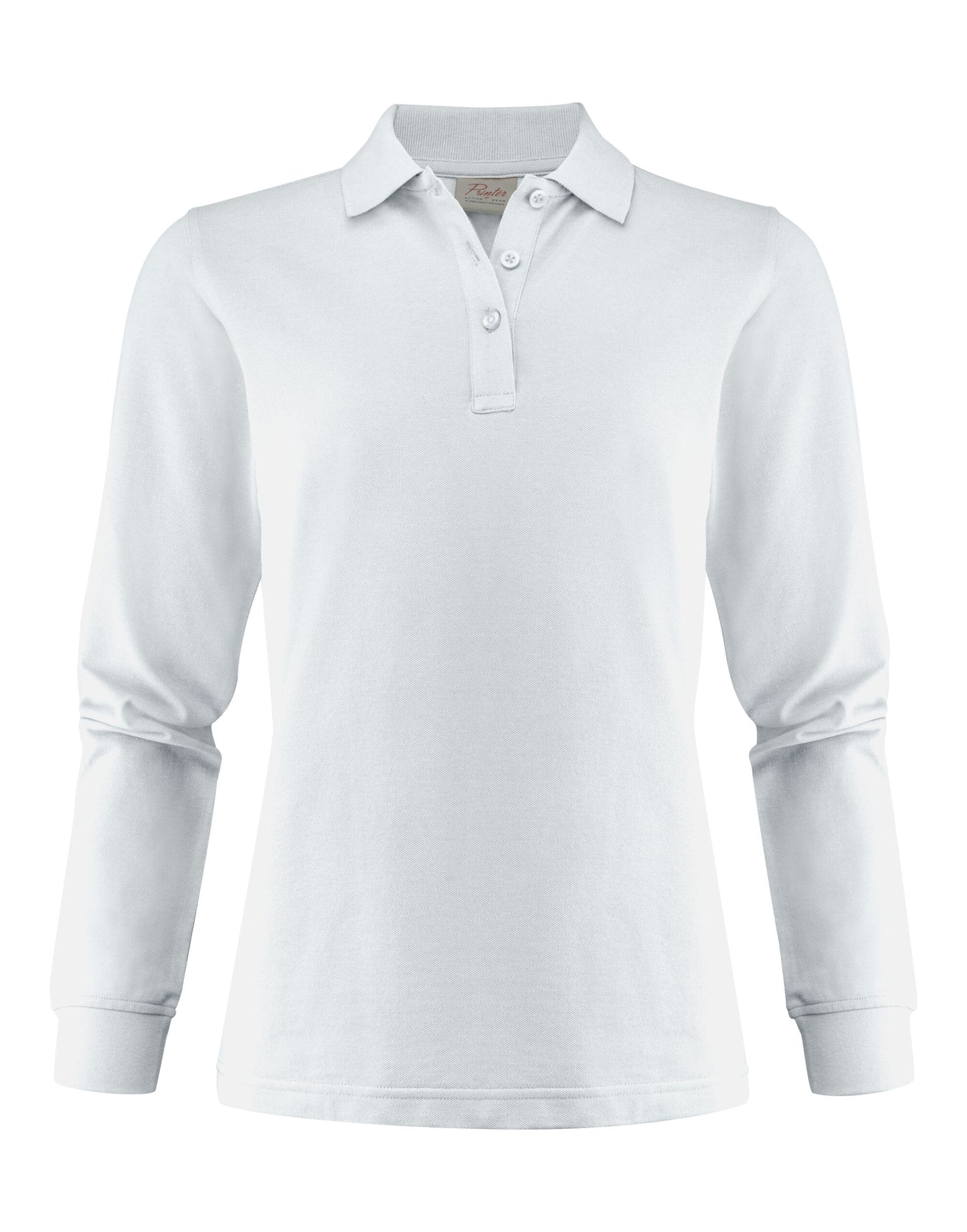 Ladies Surf Pro Long Sleeve Polo - White