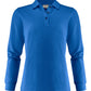 Ladies Surf Pro Long Sleeve Polo - Ocean Blue