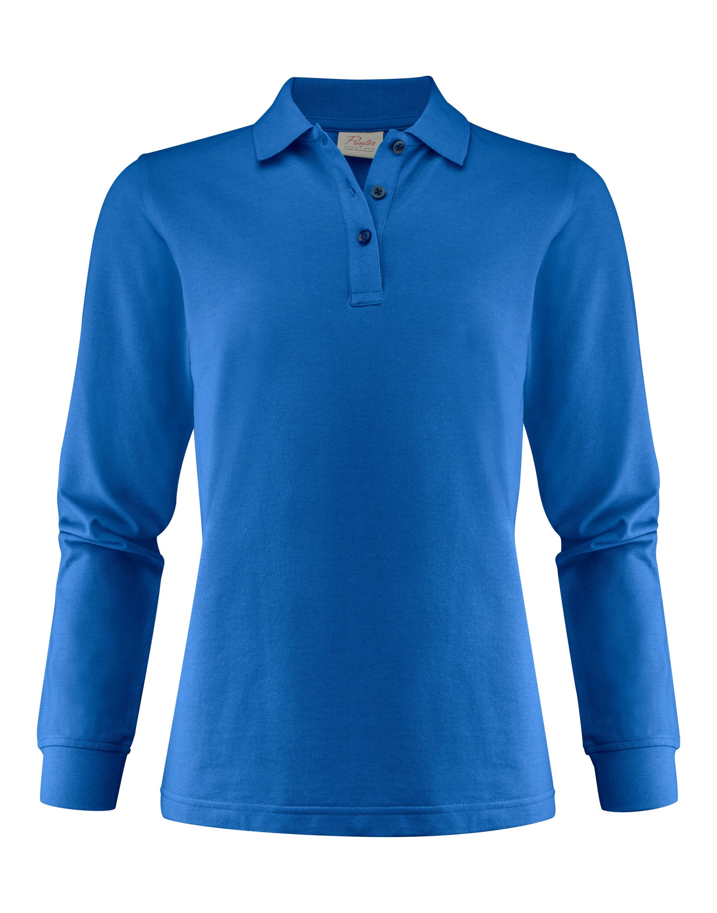 Ladies Surf Pro Long Sleeve Polo - Ocean Blue