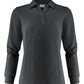 Ladies Surf Pro Long Sleeve Polo - Steel Grey