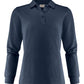 Ladies Surf Pro Long Sleeve Polo - Dark Navy