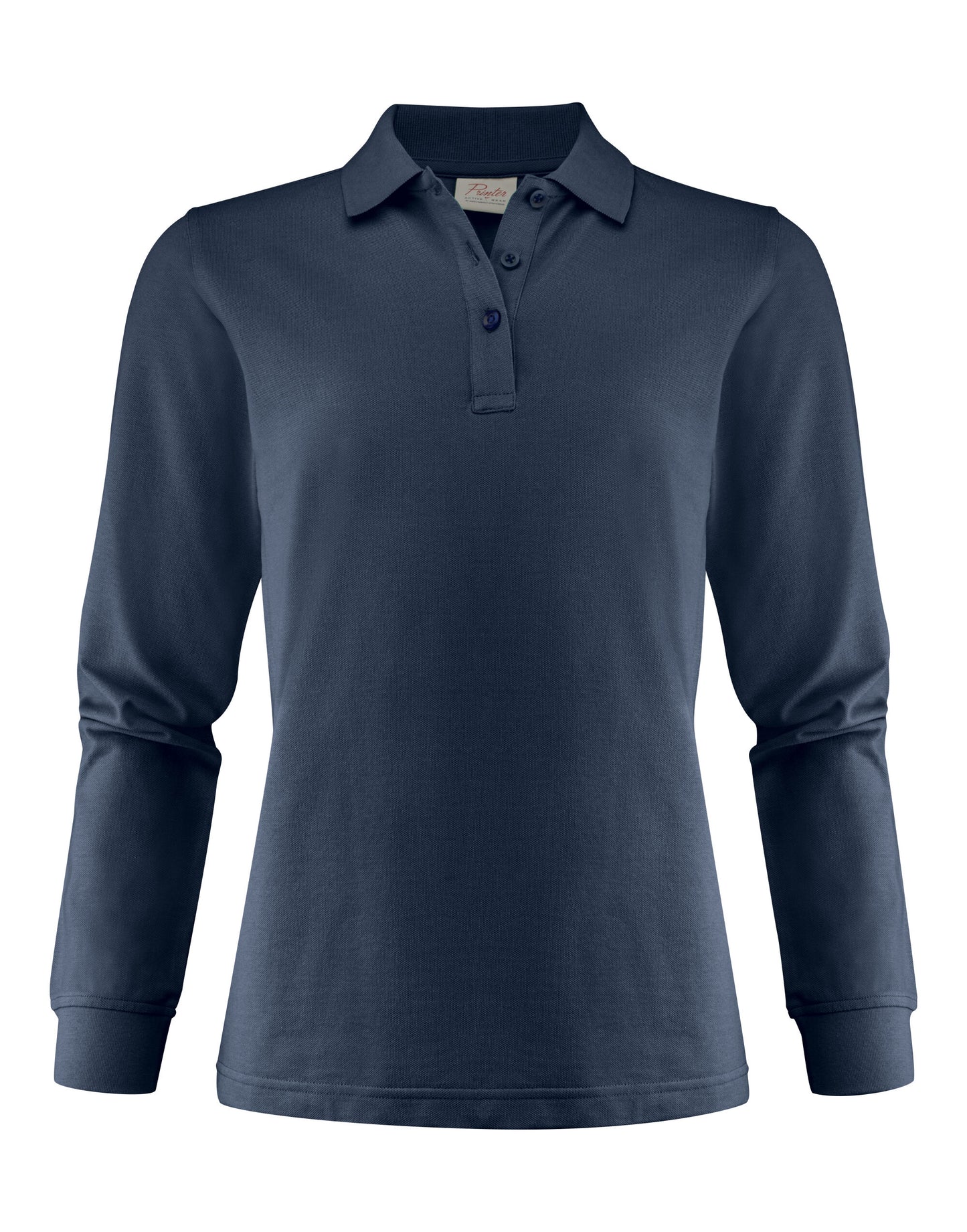 Ladies Surf Pro Long Sleeve Polo - Dark Navy