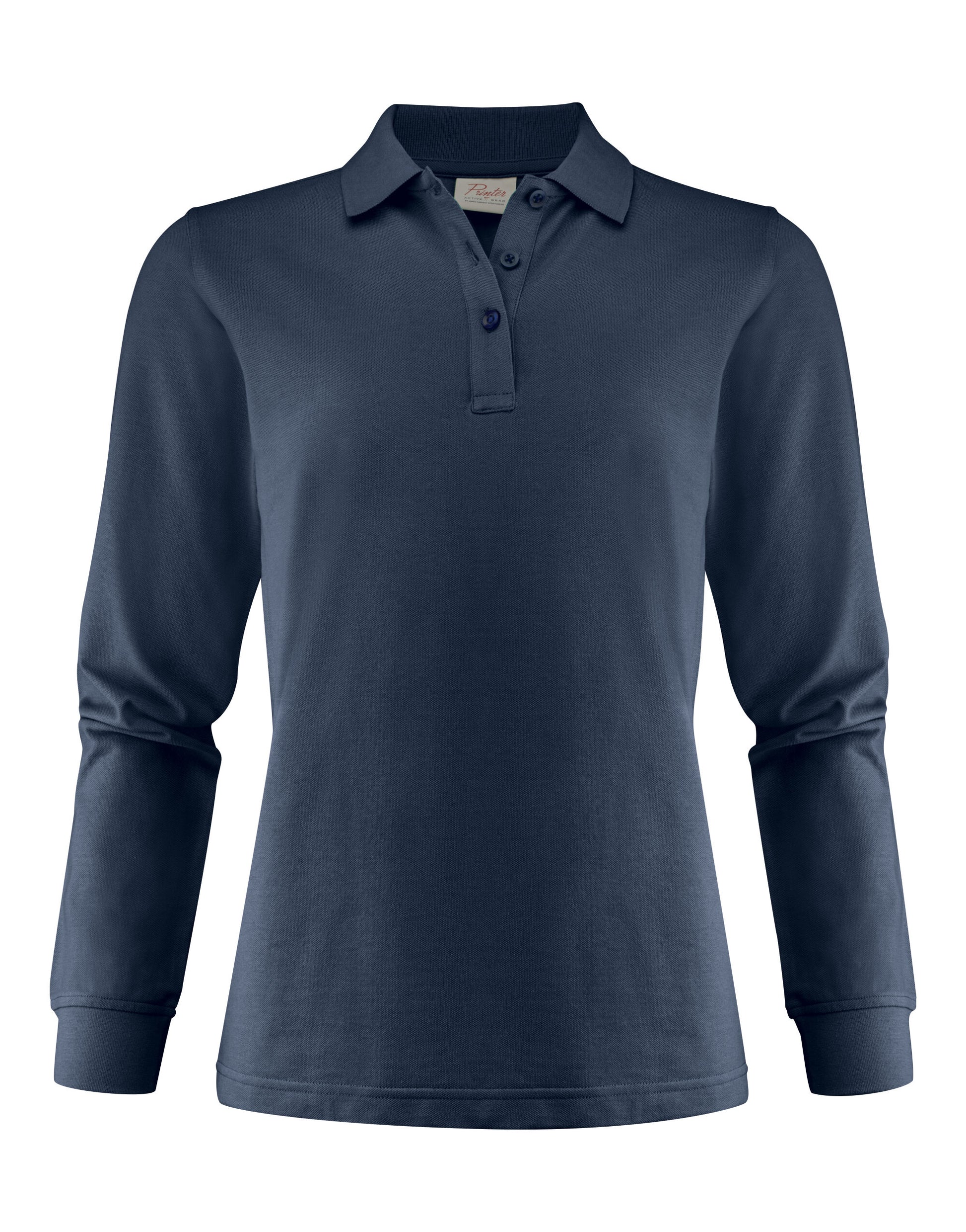 Ladies Surf Pro Long Sleeve Polo - Dark Navy