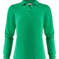 Ladies Surf Pro Long Sleeve Polo - Fresh Green