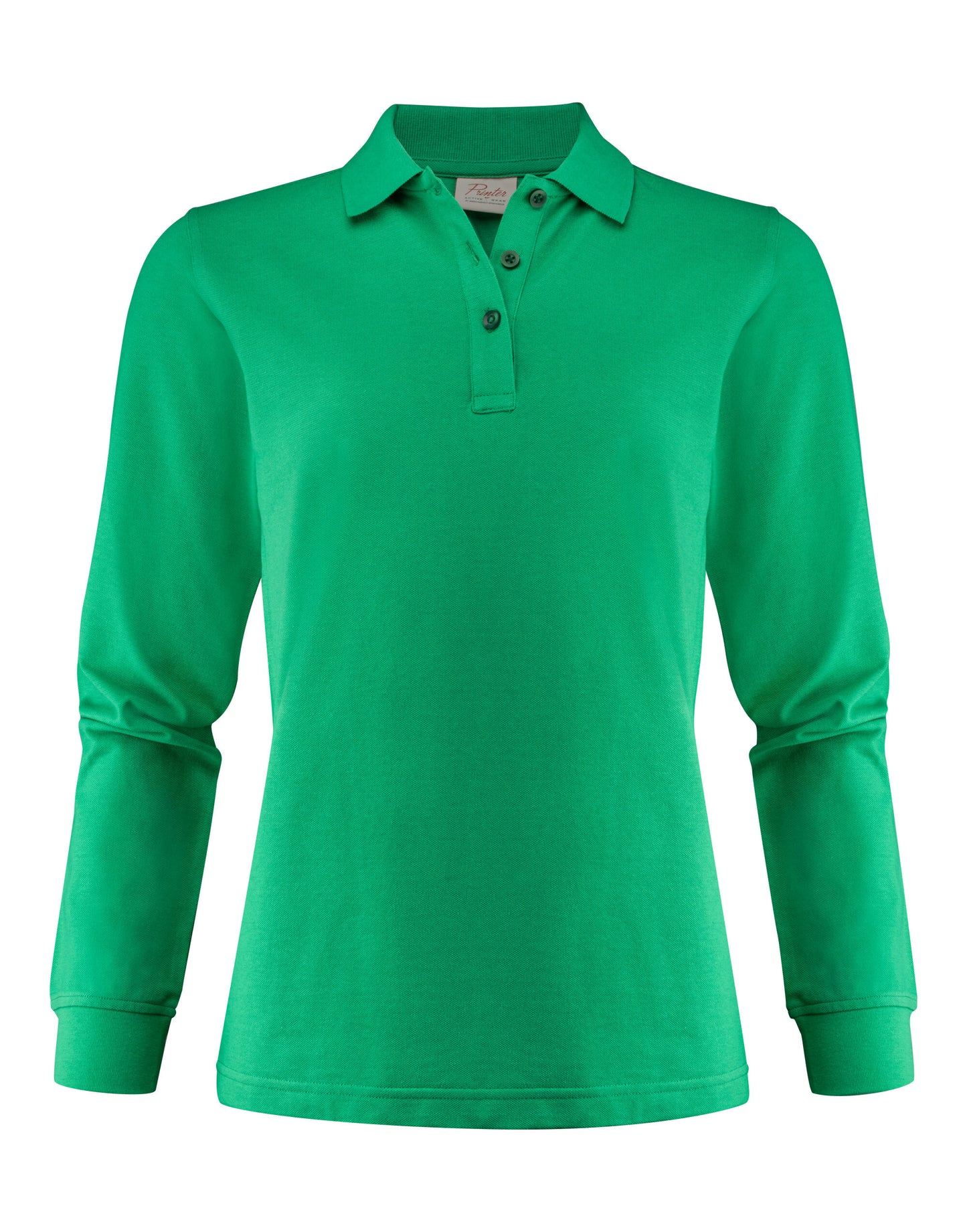 Ladies Surf Pro Long Sleeve Polo - Fresh Green