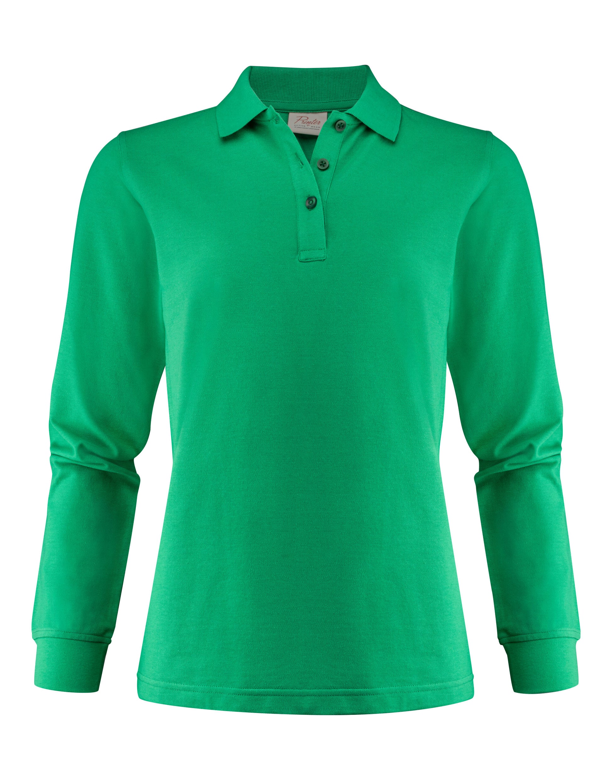 Ladies Surf Pro Long Sleeve Polo - Fresh Green