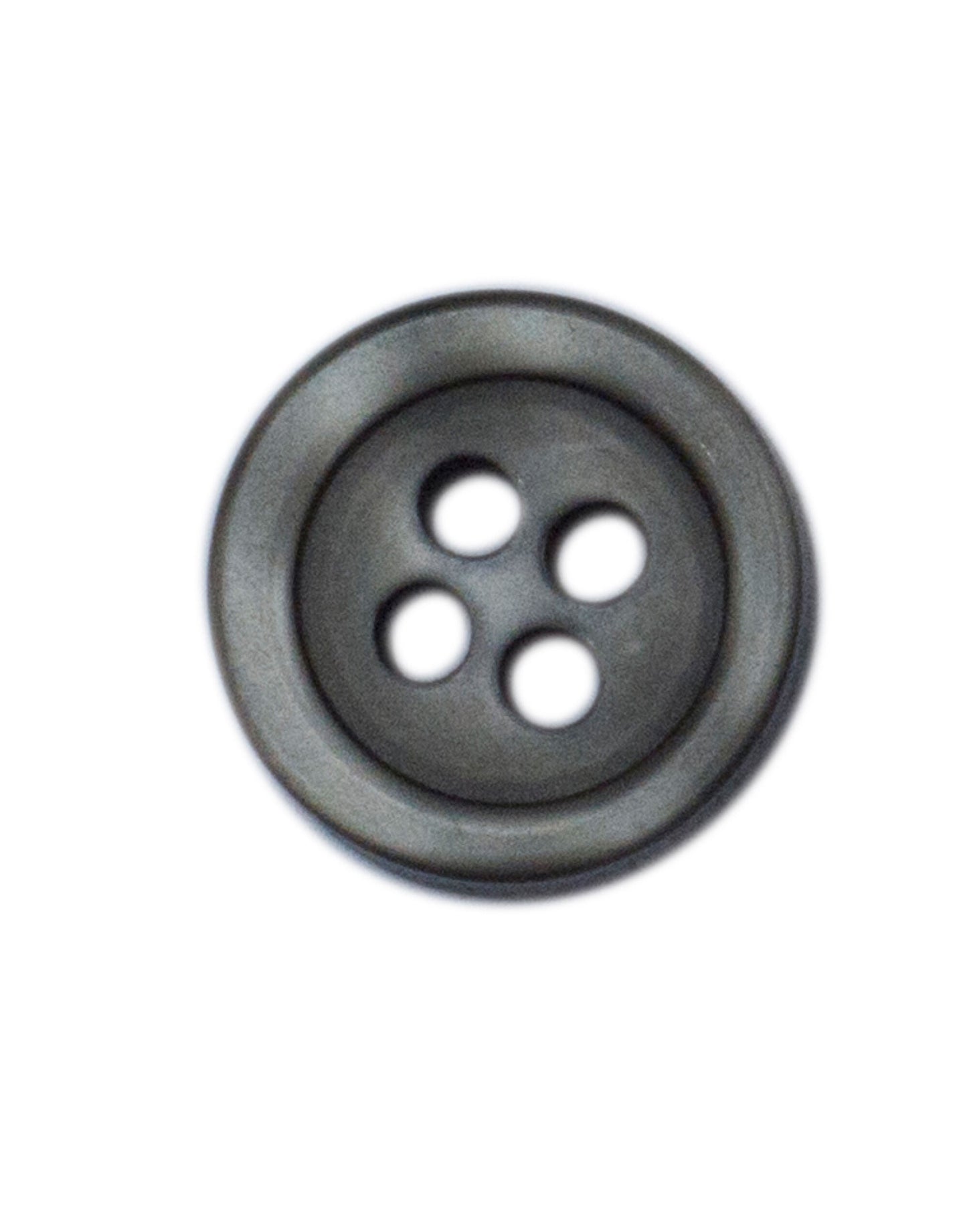 Shirt Button Large (10-Pack) - Steel Grey