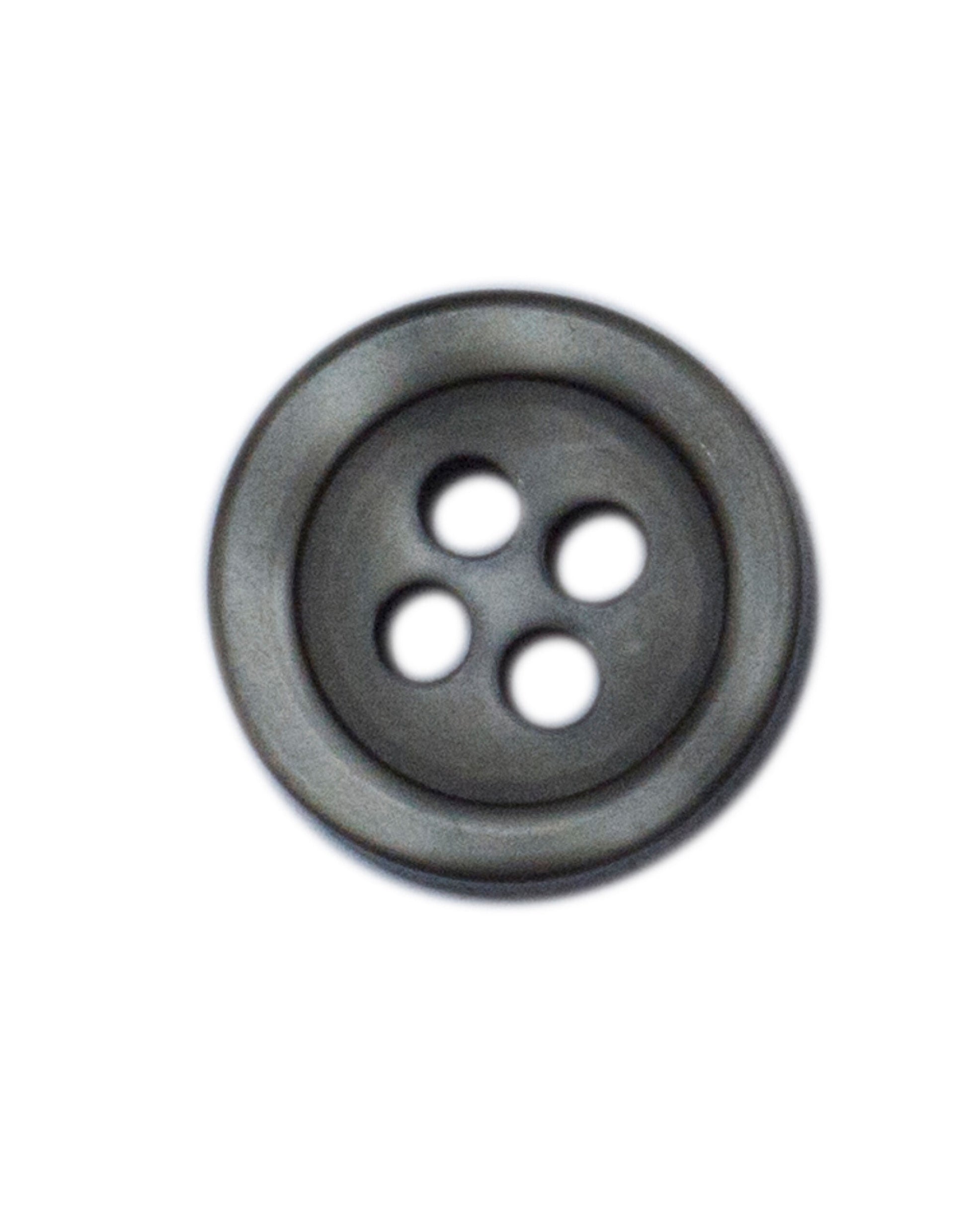 Shirt Button Large (10-Pack) - Steel Grey