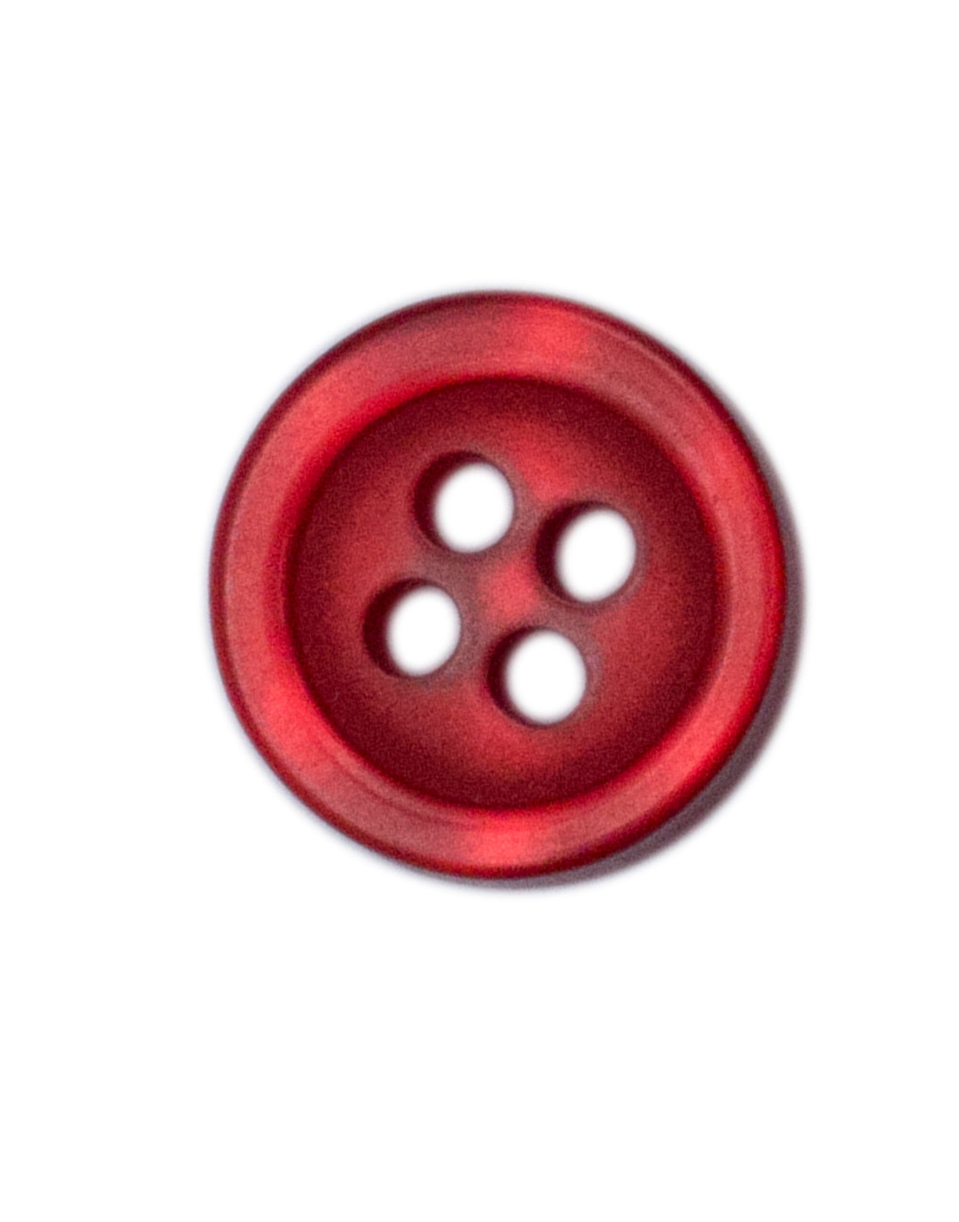 Shirt Button Large (10-Pack) - Red