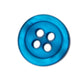 Shirt Button Large (10-Pack) - Ocean Blue