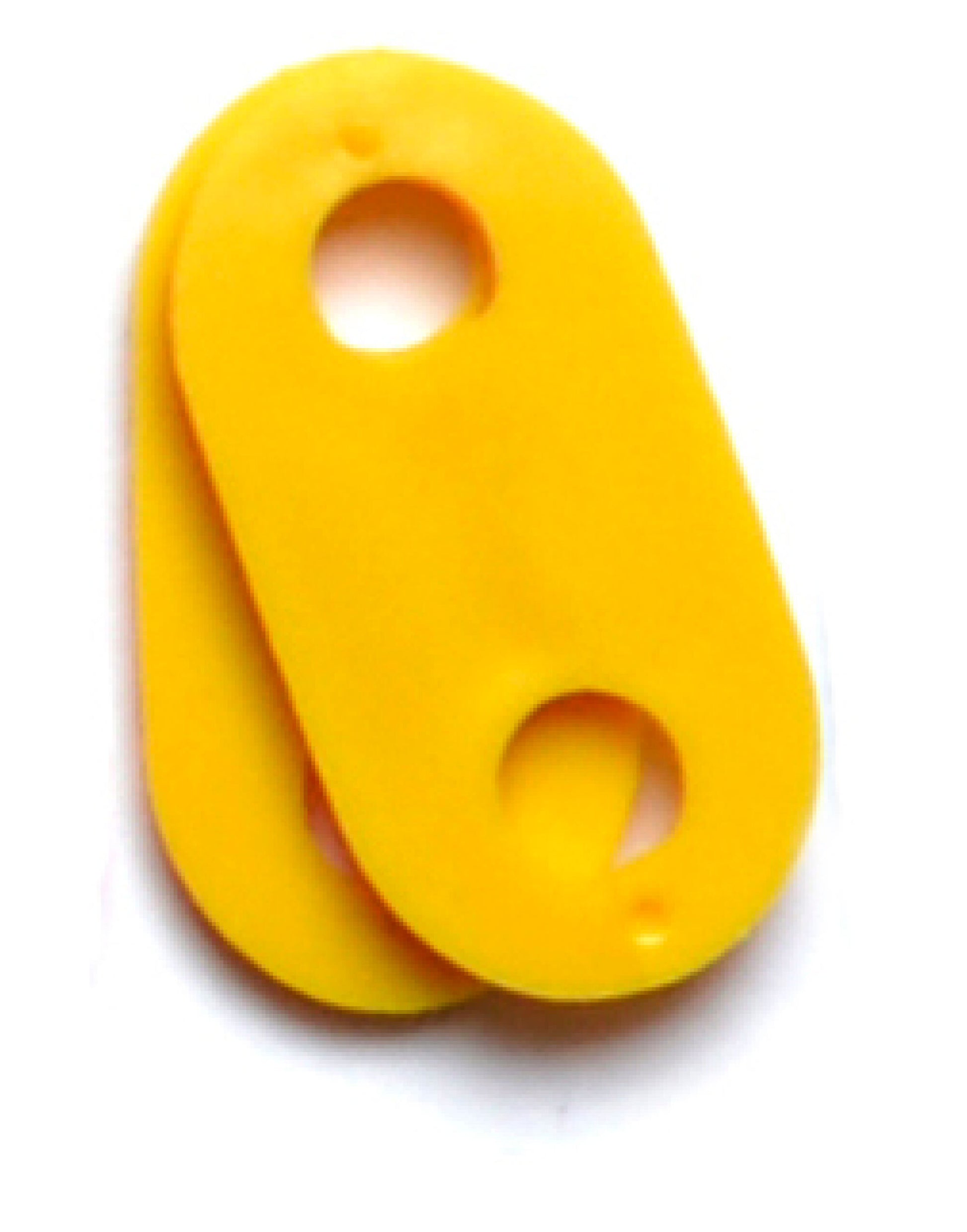 Drawstring Stopper - Yellow