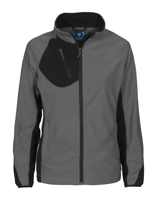 Prio 2326 Ladies Microfleece Jacket - Grey