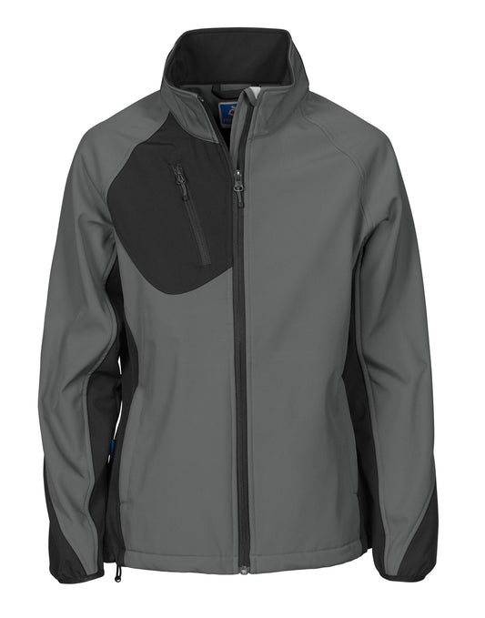 2423 Ladies Softshell Jacket - Grey