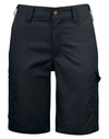 2529 Ladies Shorts _x000D_ - Black