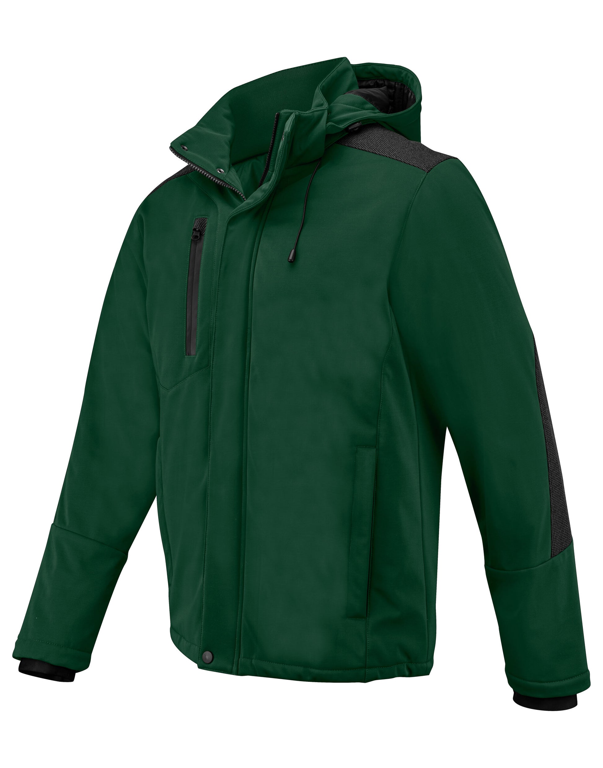 3417 Padded Functional Jacket - Forest Green