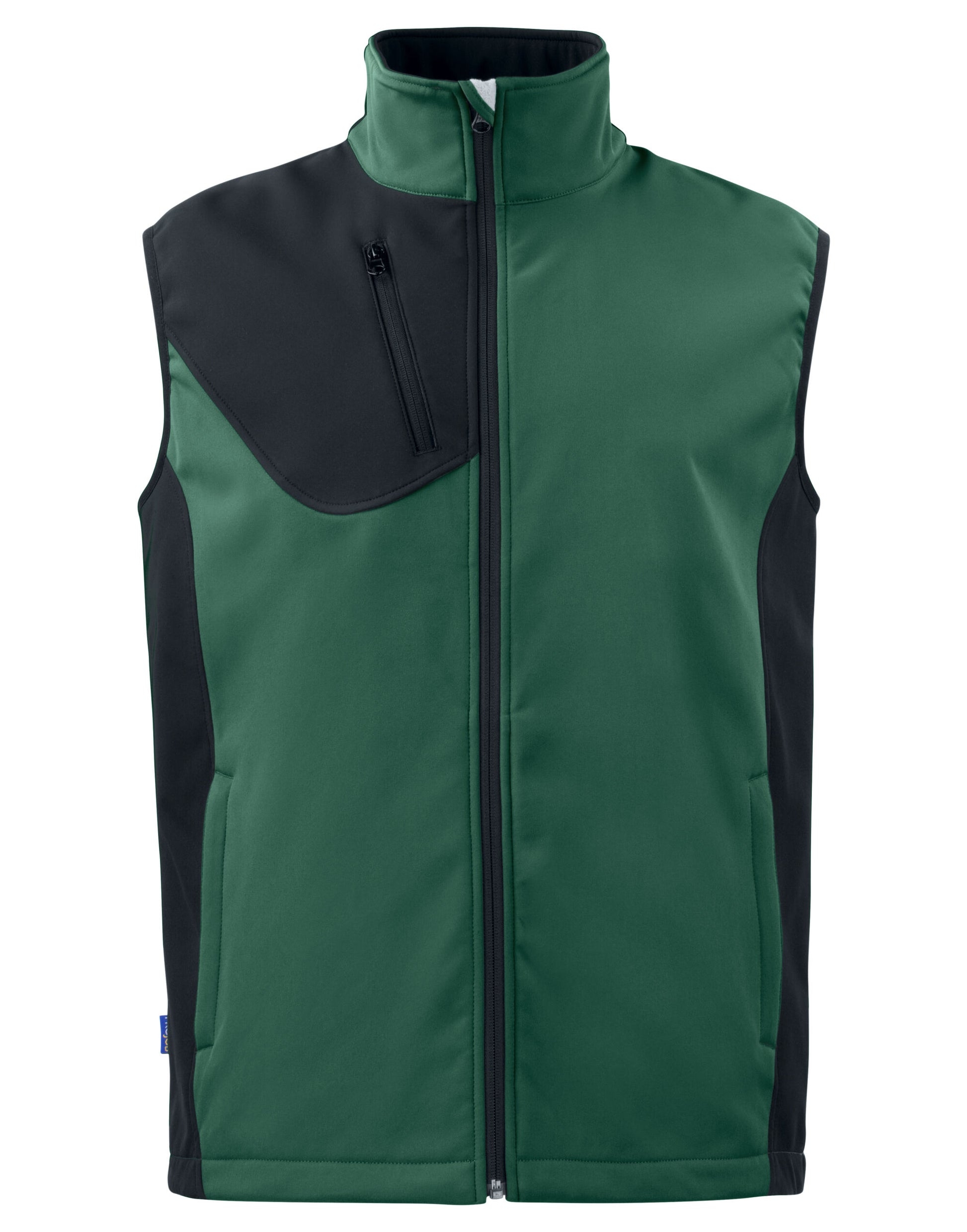 Prio 3702 Softshell Vest - Forest Green