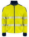 6109 Sweatshirt EN ISO 20471 Class 3/2 - Yellow/Navy