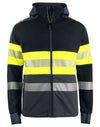 6122 Technical Hood Jacket EN ISO 20471 Class 1 - Yellow/Black