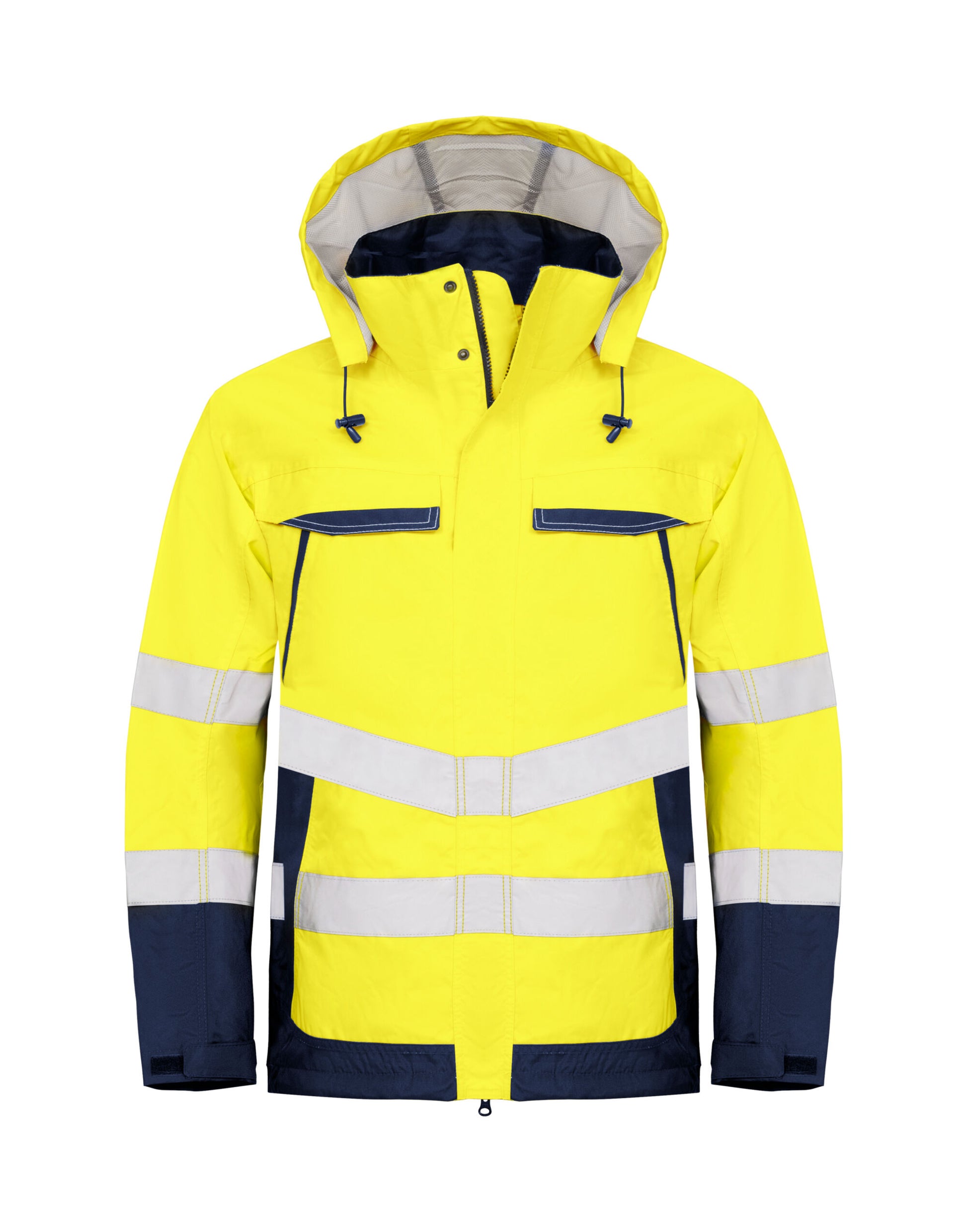 Prio 6440 Class 3 Functional Jacket - Yellow/Navy