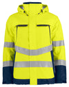 Prio 6441 Padded Functional Jacket Class 3 - Yellow/Navy
