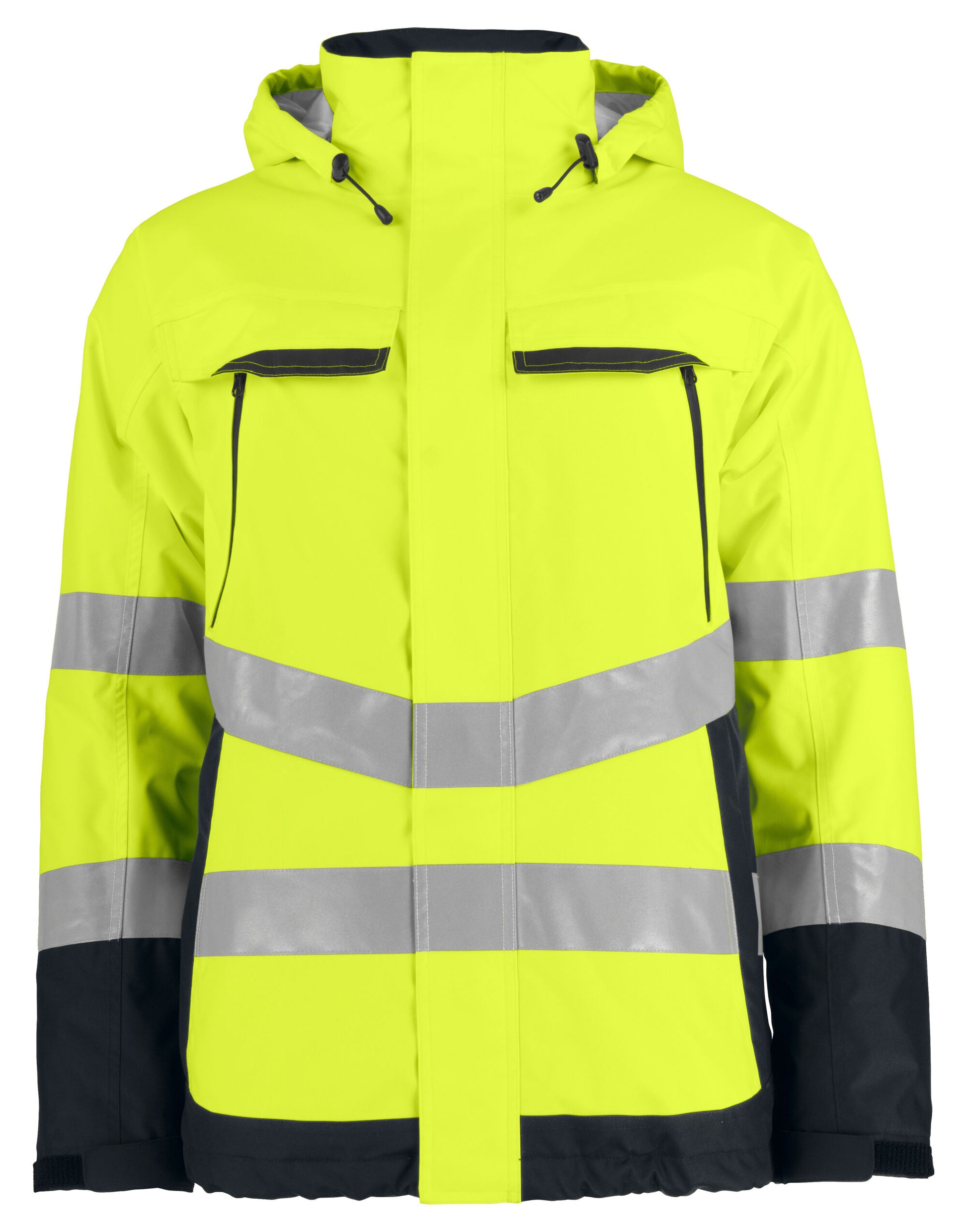 Prio 6441 Padded Functional Jacket Class 3 - Yellow/Black