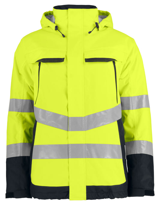 Prio 6441 Padded Functional Jacket Class 3 - Yellow/Black