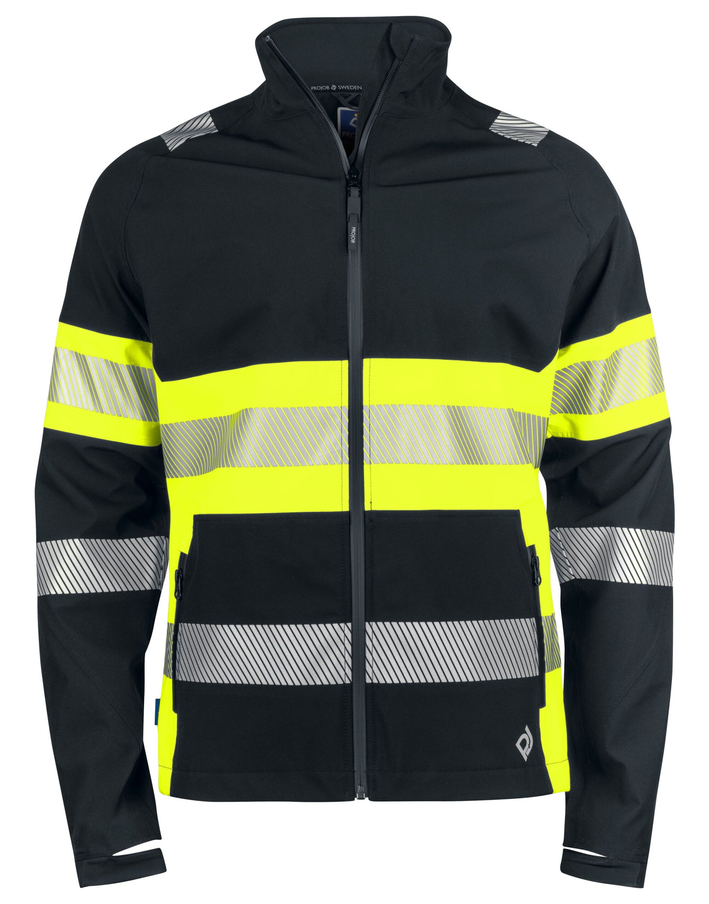 6442 Funcitonal Jacket EN IO 20471 Class 1 - Yellow/Black