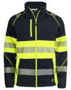 6443 Softshell Jacket EN ISO 20471 Class 1 - Yellow/Black