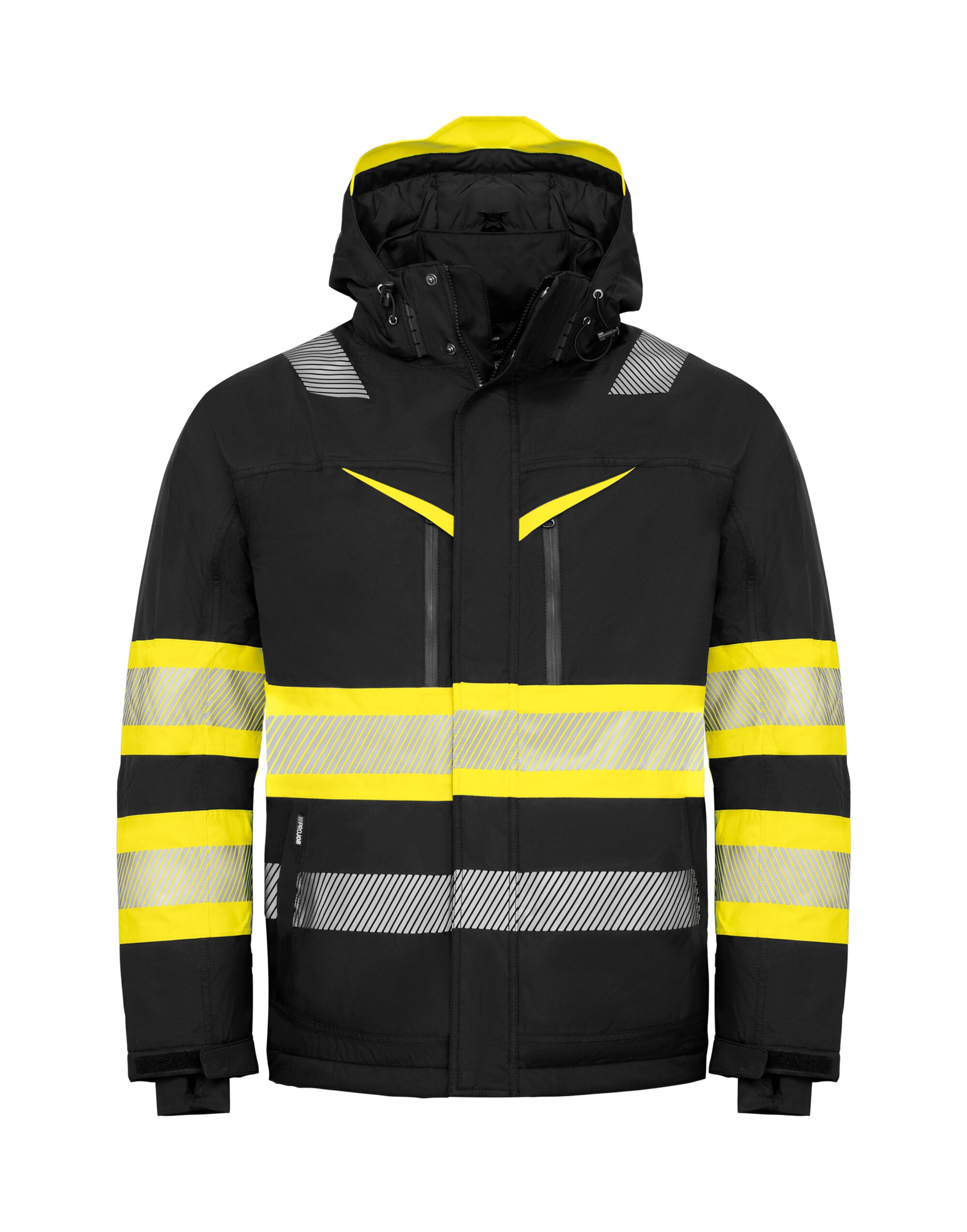 6446 Functional Jacket EN ISO 20471 Class 1 - Yellow/Black