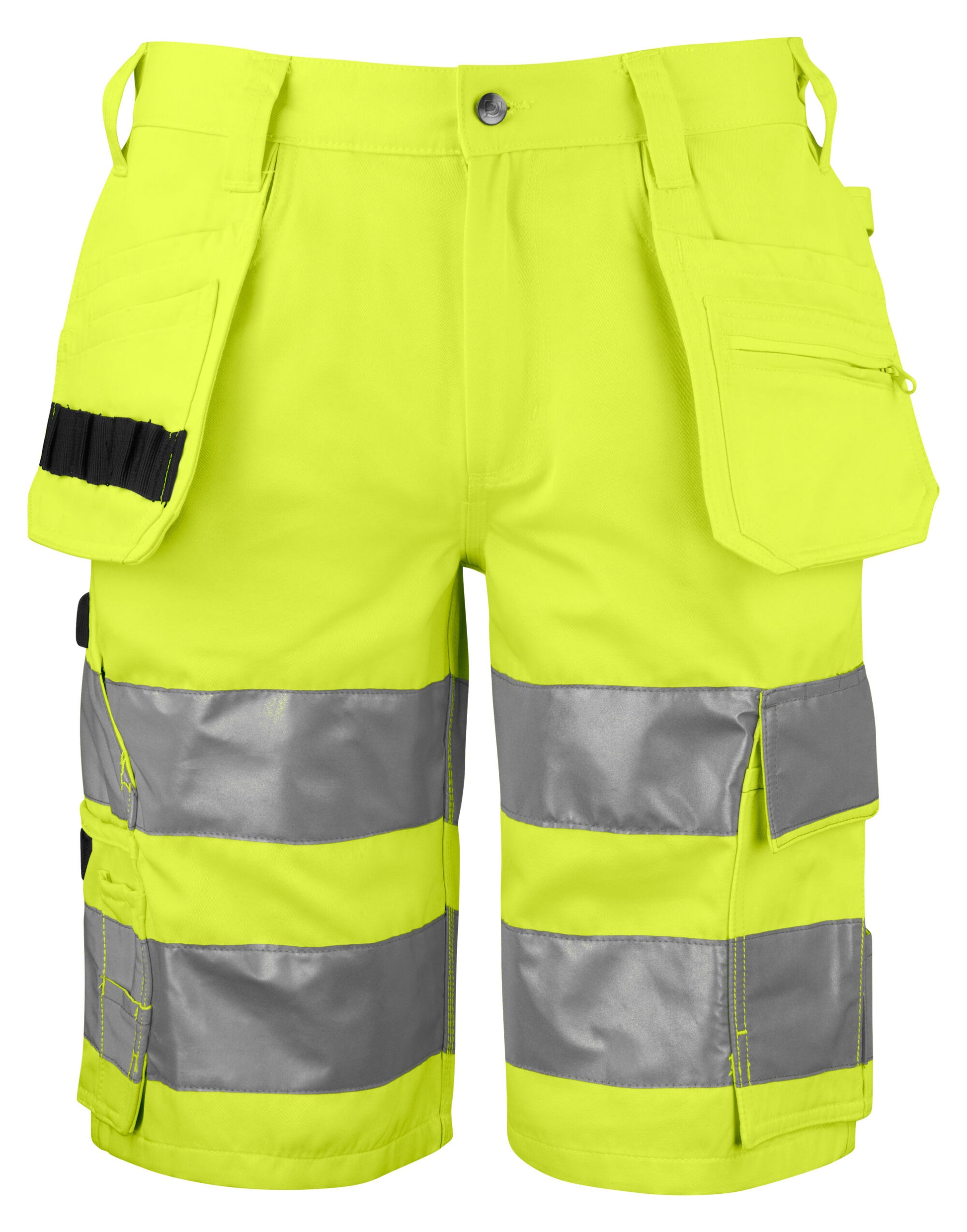 Prio 6535 Shorts EN ISO 20471 Class 2/1 - Yellow/Black