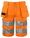 Prio 6535 Shorts EN ISO 20471 Class 2/1 - Orange/Black
