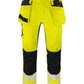 Prio 6570 Waistpant Stretch Class 2 - Yellow/Black