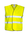 6703 Vest EN ISO 20471 Class 2 - Yellow
