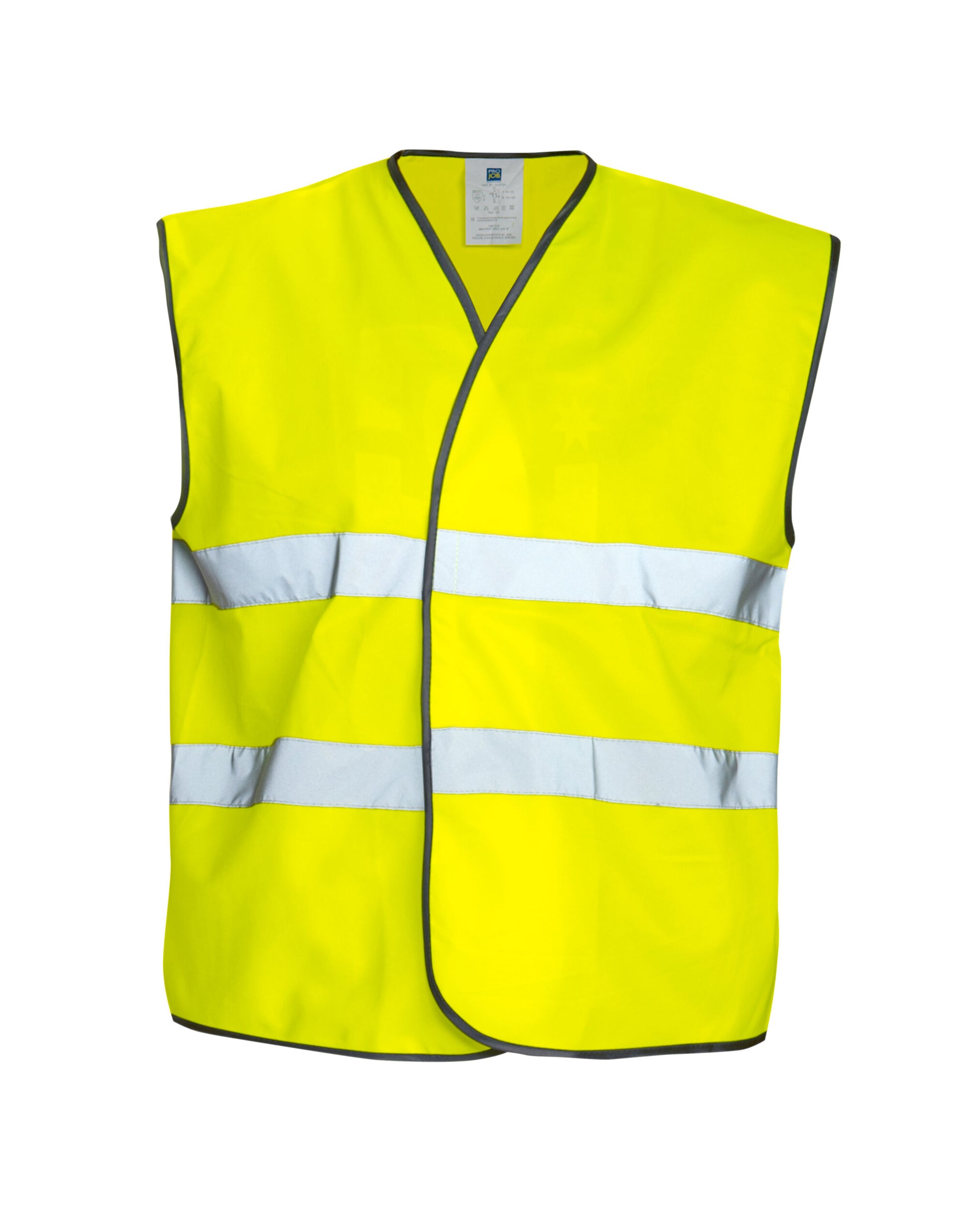 6703 Vest EN ISO 20471 Class 2 - Yellow
