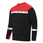 Progression 7002 Long Sleeve T-Shirt - Black/Red